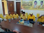 Cek Endra memberikan keterangan telah menerima salinan Surat Keputusan (SK) kepengurusan Dewan Pimpinan Daerah (DPD) I Golkar Provinsi Jambi yang diterbitkan DPP Partai Golkar.